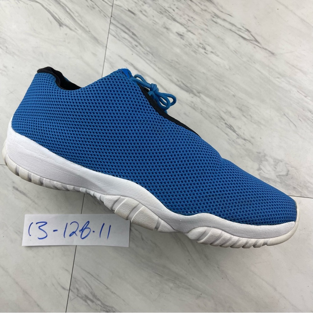 •Mens Nike Air Jordan Future reflective high viz Blue 718948-400 Shoes Size 13